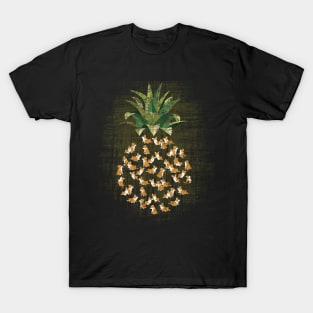 Pineapple Corgi - Best Birthday Gift For Corgi Lovers T-Shirt